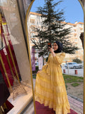 İthal Mimoza Elbise