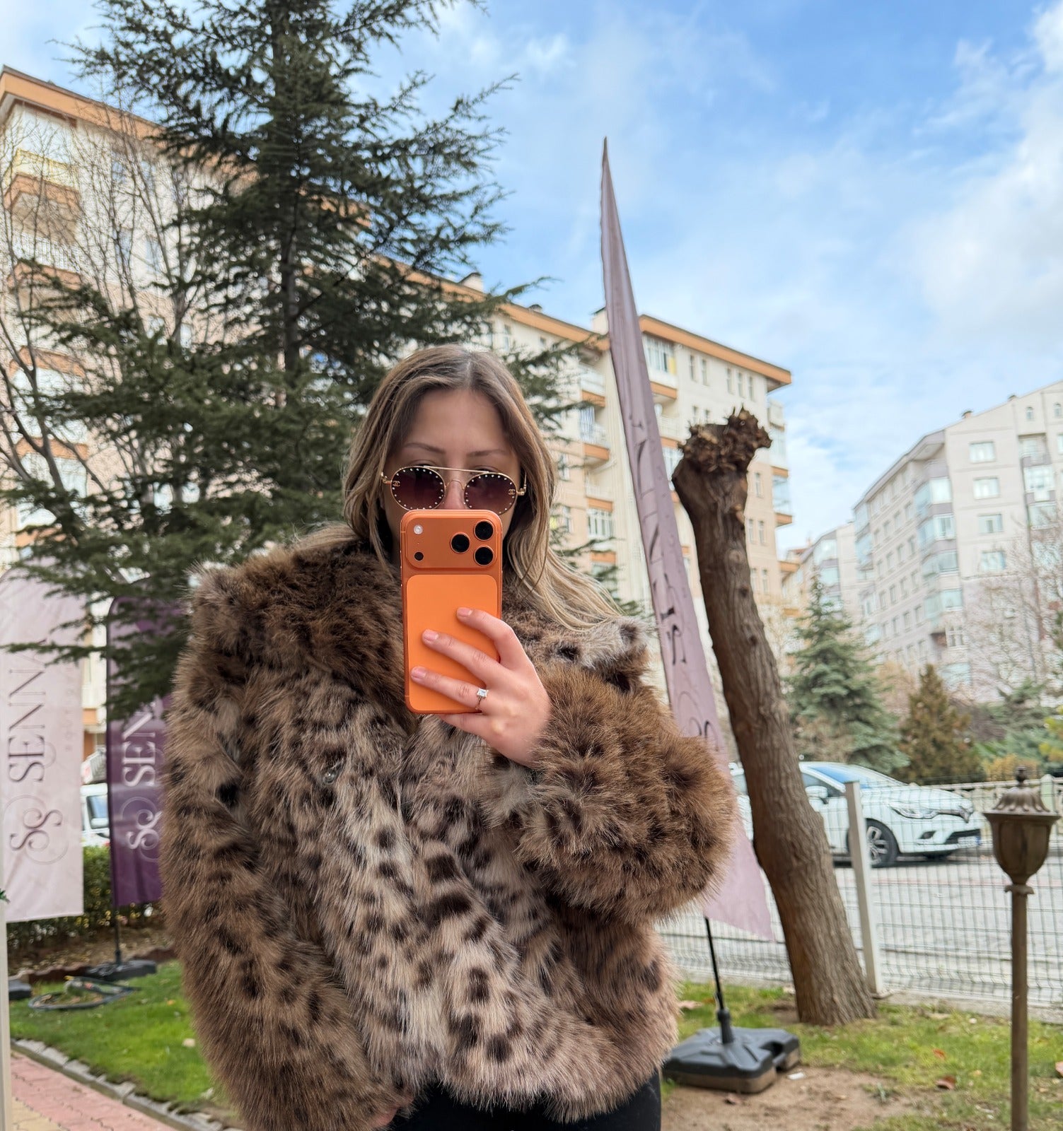 Leo Crop Kürk